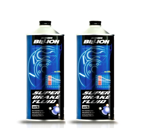 BILLION ビリオン スーパーブレーキフルード BR5 ドライ沸点320[度] 高沸点&強靭なペダルフィール スト..