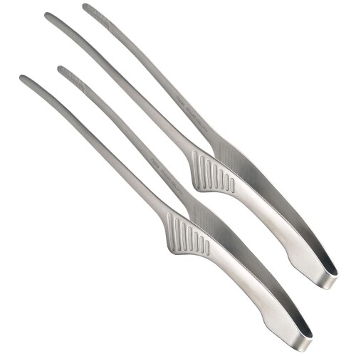 Todai 18-0 クレーバートング エコノミータイプ 焼肉 パスタ キャンプ バーベキュー 日本製 2個セット ステンレス鋼