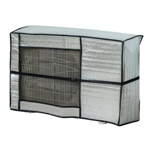 ATAK エアコン 室外機遮熱シート室外機カバー 日除け エアコンカバー 室外機用 (シルバー, 75×57×26) 【涼しさの体感がアップします】「エアコンの効きが悪くて暑い…」強い日差しで室外機が熱をもつと、エアコンの効率は大きく低下し...