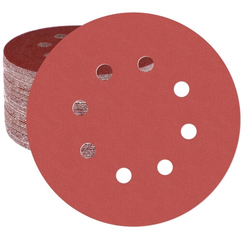 HWXINIE �ǥ������ڡ��ѡ� 125mm #1500�� �����ॵ����� �ڡ��ѡ� 8�� �ݷ� ����ǥ��󥰥ǥ����� �ޥ��å���,��ư��������ѥ���ɥڡ���...