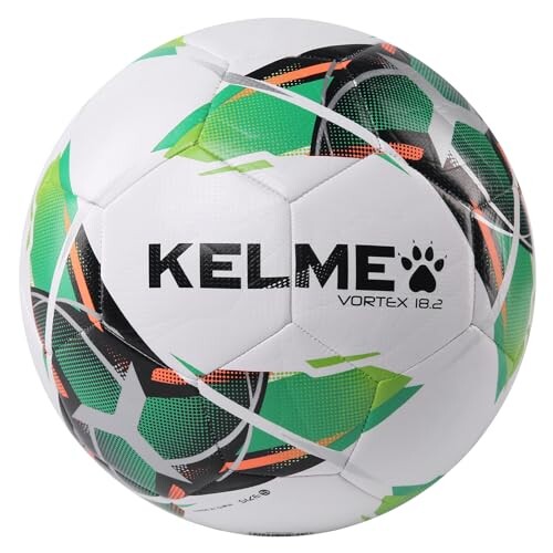 KELME サッカーボール 4号球 5号球 練習用サッカーボール 成人用 試合球 耐摩耗 フットサル（グリーン,5号球）