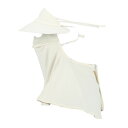 (A ABSOPRO) フェイスマスク ネックカバー 夏用 冷感 フェイスカバー ネックガード 耳かけ式 つば付き uvカット 日焼け止め 息苦しくない 通気 吸汗速乾 自転車 バイク用 薄茶色
