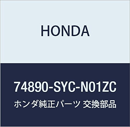 HONDA (ホンダ) 純正部品 ガーニツシユASSY. リヤーライセンス 品番74890-SYC-N01ZC