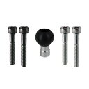 (REC-MOUNT25) ベース マウント部 (Cパーツ) C10 M8 / unc 5/16インチ ボルトベース ボールサイズ 1インチ(25.0mm-25.4mm)