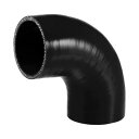 X AUTOHAUX シリコンホース シリコンパイプ ラジエーターホース 1個 内径68mm 長さ90mm エルボ90度 黒色 車 建設機械 工業用 クーラントホース 耐熱・耐圧 高 強度 汎用 燃料ホース エアクリー