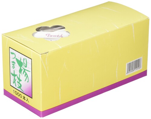 山下工芸(Yamashita kogei) つま楊枝 袋入 英文 B 1000本入 39657000