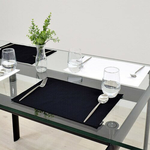 スタイルデコール(STYLE Decor) ランチョンマット 綿100％ 2枚セット 洗える 布製 30×44cm スタンダー..