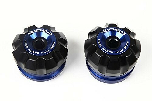 RIDEA リアアクスルスライダー ブルー YAMAHA TMAX530 2012-2017 AS-A05A07-BE
