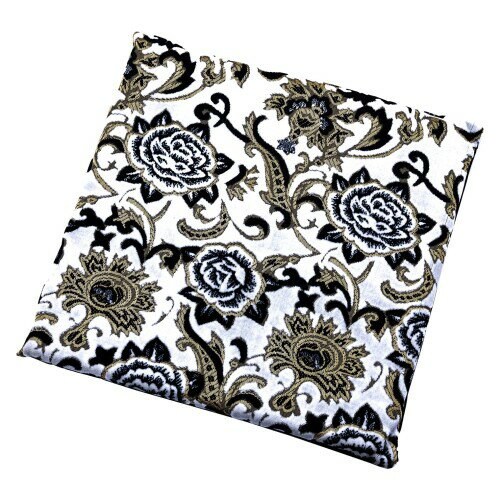 雅製 トラック用品 座布団(シートクッション) 金華山 モンブランローズ ホワイト サイズ:45cmX45cm ZB-..