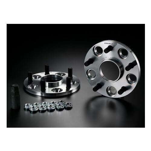 ケースペック ワイドトレッドスペーサー 7HW114515107360 ハブリング付きスペーサー 114.3-5H P1.5 10mm ハブ径 車両側:73 / ホイール側:60 デジキャン アルミ 高強度 ハブ付き ワイトレ ドレスアッ
