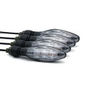 KOPPANG オートバイ 汎用 LED 防水 ウインカー ターンシグナルライト Kawasaki ninja 250R Yamaha MT-07 Suzuki...