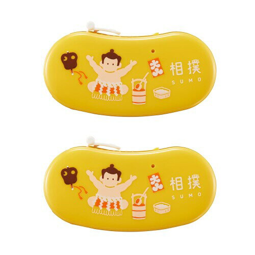 プラス テープのり 日本のお土産シリーズ ノリノビーンズ 相撲 2個入り TG-0810-J 54-527×2