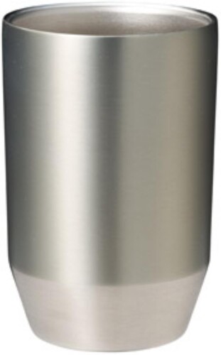 丸辰 サーモマグ タンブラー 400ml 真空断熱2層 絞り加工 1枚板 保温 保冷 ステンレス シンプル スタイリッシュ おしゃれ マット 艶消し シルバー