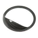 オートバイ スピードメーター計器ゲージ ベゼル カバー トリム、KIMISS カーボンファイバー スタイル スピードメーター サン バイザー 交換用 1600