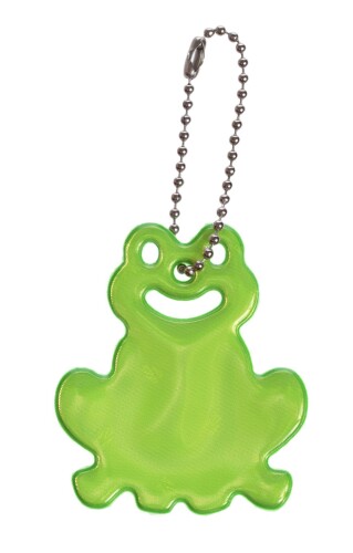 グリミス Glimmis カエル グリーン GR 北欧 リフレクター 反射 キーホルダー 再帰性反射素材