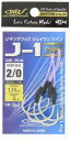 Dohitomi(土肥富) ZH-46 ジギングフック J-1 ツイン DURA-TIN 2/0 3cm ZH-46