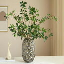 WillingYou フェイクグリーン 卓上 超 リアル H113cm 人工 観葉植物 ホームデコレーション 店舗ディスプレイ 2本入 枝 フェイク グリーン ...