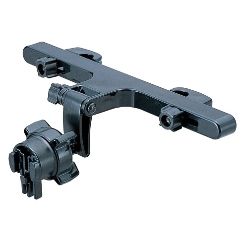 カーメイト 車用 スマホホルダー MO・ELE ベース ヘッドレストポール取付 ブラック ME26