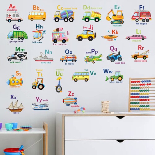 CELAENO ウォールステッカー 子供 アルファベット 知育 英語 男の子 女の子 インテリア 装飾 ベビール..