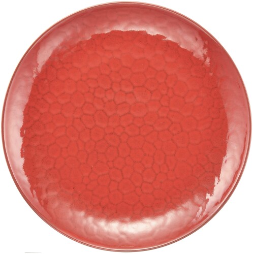 TOKI1919 鎌倉KAMAKURA 250パスタ皿 カレー皿 カフェプレート ディナープレート 直径約25cm フレンチ 皿 食器 ホテルレストラン 仕様 電子レンジ 食洗機対応 ラ ティーマ 鎌倉彫 赤 レッド 日本