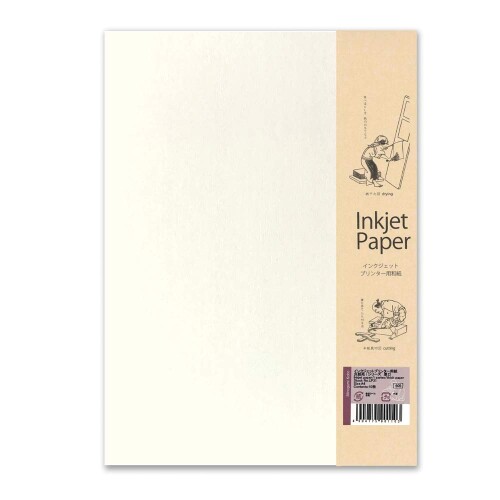 MOLZA 美の紙工房 インクジェット和紙 汎紙苑(パンシオン)白 A4 10枚入 LP31