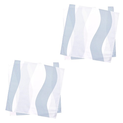 スタイルデコール(STYLE Decor) テーブルナプキン/トーション 4枚セット ウォーターフロー 布巾 ふきん ナフキン カラーナプキン 厚手 食器拭き W5100102