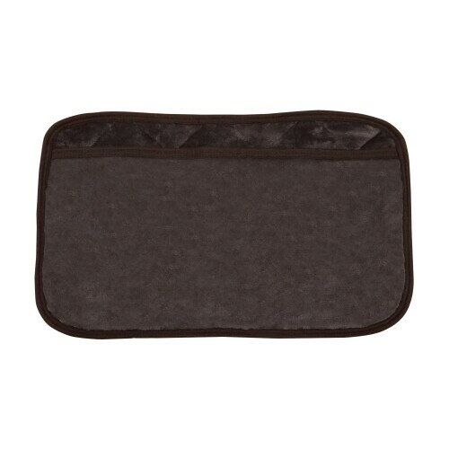 ファイン 吸湿 発熱 ぽかぽか 足用 敷パッド 防寒 冬 冷え対策 電源不要 デスク下 （ブラウン） FIN-1105