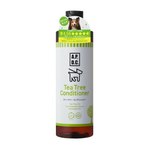 A.P.D.C. ティーツリーコンディショナー 500ml (新パッケージ品) 全犬種対応 さらさら仕上げ ハーブ テ..