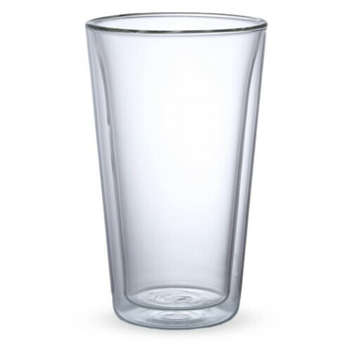 J-kitchens レトロ 耐熱 ガラス 製 ハイボール カップ 二重構造 Φ85xH142mm 370cc 華匠 Current Model