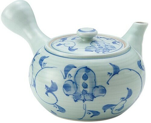 山下工芸 青磁唐草 中急須 限界容量390cc 16066710