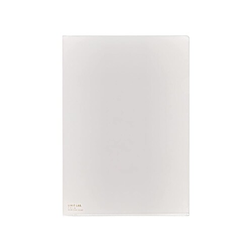 リヒトラブ クリアホルダー 50枚入 A4 乳白 F78-1_50