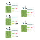 5PCS CD4060 Dream Light LED DIY Kit Birthday Gift Suite Electronic DIY Module