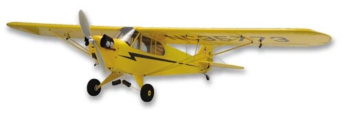 OK模型 (OK Mokei) PILOT 電動パイパーカブ J-3 バルサキットスケール機 ラジオコントロール 12140