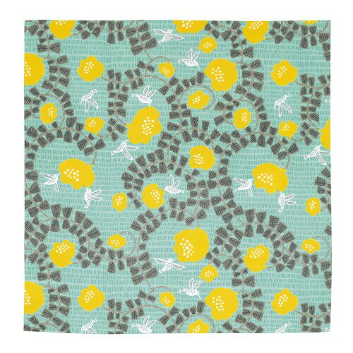 むす美 風呂敷 ふろしき 約45cm kata kata ハチドリ グリーン 日本製 20014-1 ...