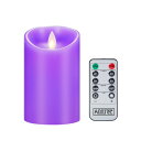 AnnTec LEDキャンドルライト led ロウソク 電池式 専用リモコン付 本物の炎のようにゆらめく 暖色光 火を使わない ゆらゆら揺れる 安全 省エネ 専...