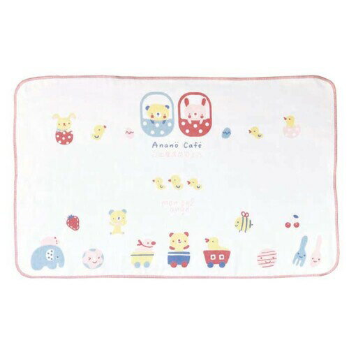 モンスイユ アナノカフェ AC. ベビー ギフトお昼寝ケット ピンク 55187