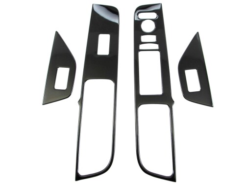 BRIGHTZ ステップワゴンスパーダ RP6 RP7 RP8 ステンレスウィンドウスイッチカバー 4PC 黒 新型 RP P6 ..