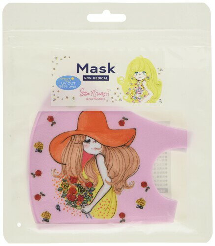 ワタナベ(Watanabe) 水森亜土 ウレタンマスク ローズ AD-6306