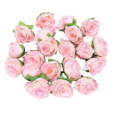 Getrays 造花 バラ, 3.5cm 現実的なバラの花の頭, ローズ 花のみ 50個入 薔薇 バレンタイン プレゼント ウェディング インテリア DIY ク...