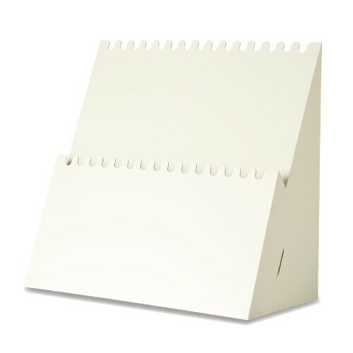 ササガワ ハンドメイド資材 オリジナルワークス 組立式キーホルダーネックレスボード ホワイト 2台 44-..