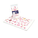 タオル美術館(Towel Museum) 手ぬぐいタオル 日本製 綿100% 約34×90cm サンリオ ハローキティ 和菓子 ピンク 28-2002120