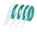 滅菌表示テープ OK-18BN オートクレーブ用 表示テープ 幅18mm