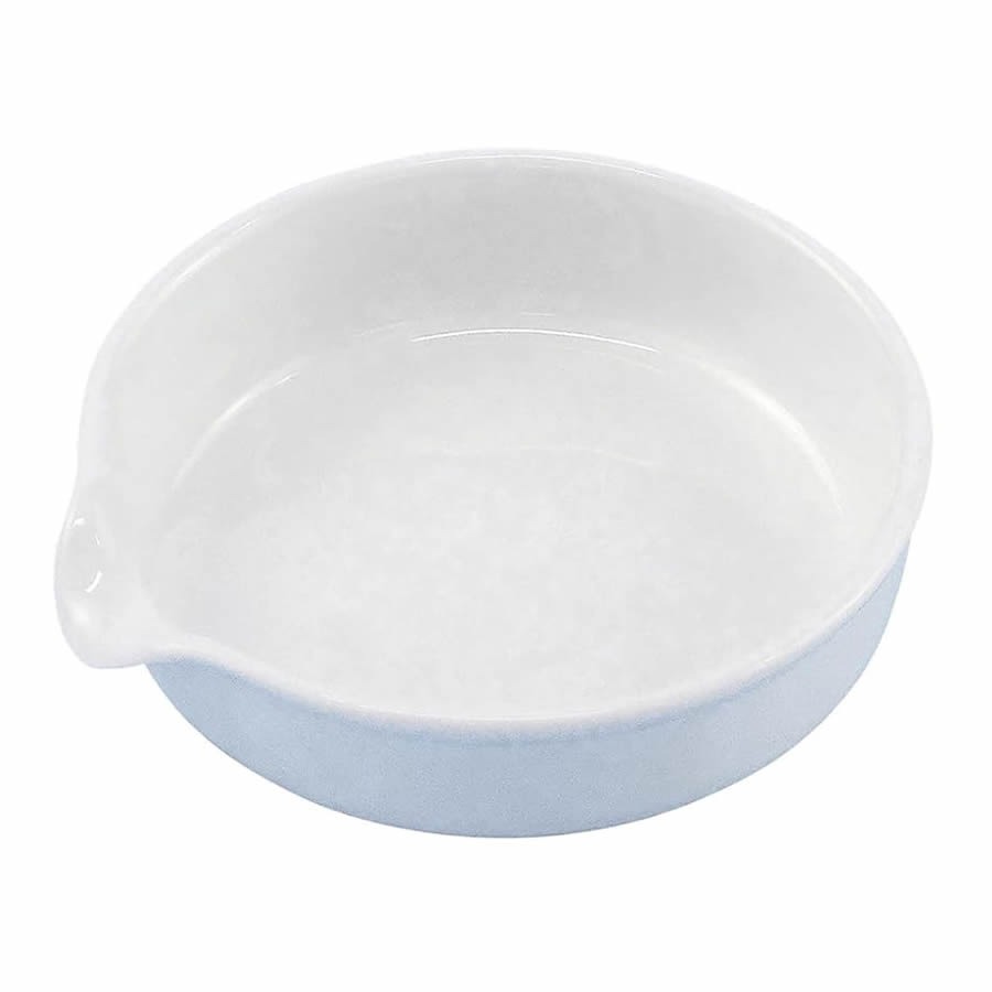 蒸発皿 平底 120mmφ 容量200mL 耐熱温度1100℃