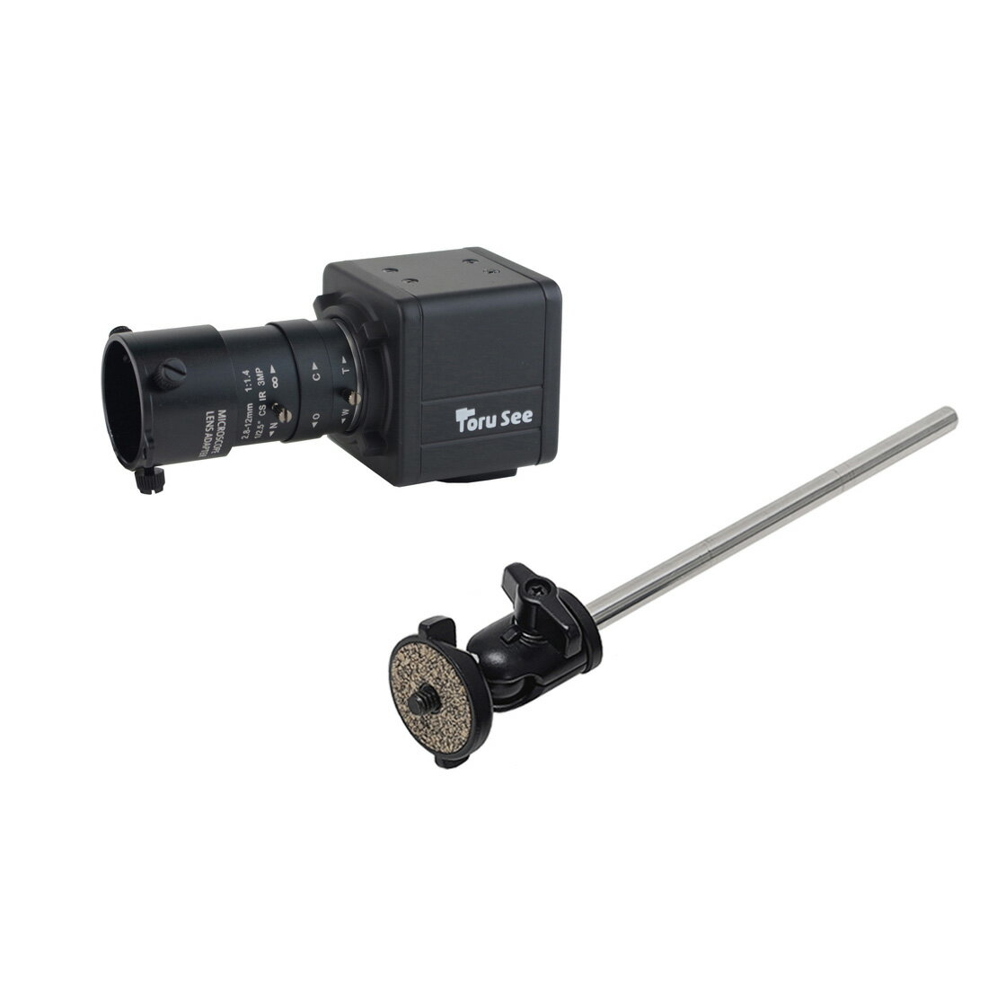 理科 実験 撮影 観察 カメラ ToruSee トルシー USB カメラ 雲台付 E31-7375-01