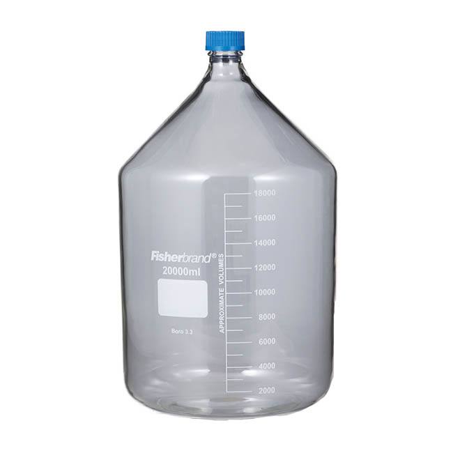メジューム瓶 20L 青蓋付 Fisher