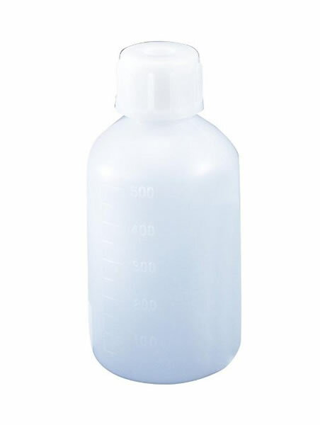 Rakuten - ポリ 細口瓶 500mL PE 中栓付 SP-500