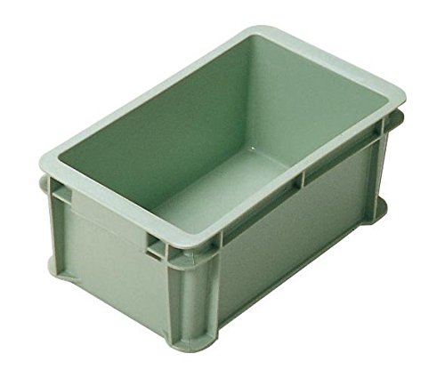 ●収納、保管、運搬に便利なプラスチック製コンテナーです。 ※フタは付属していません。フタに関してはお問合せ下さい。 ＜仕様＞ 材質：PP 外寸：388×220×160mm 内寸：336×194×156mm 容量：9.5L 色：グリーン 入数：1