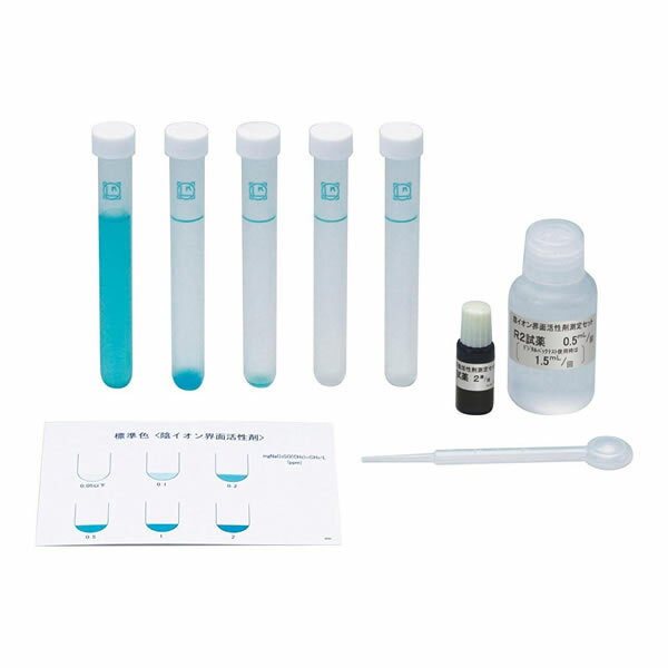 界面活性剤測定セット WA-DET
