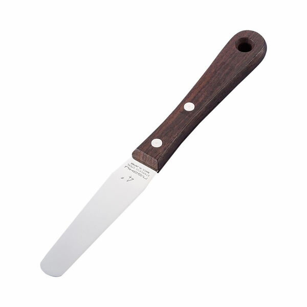 Rakuten - 軟膏ヘラ S ステンレス 木製柄 ヘラ幅20mm 全長225mm