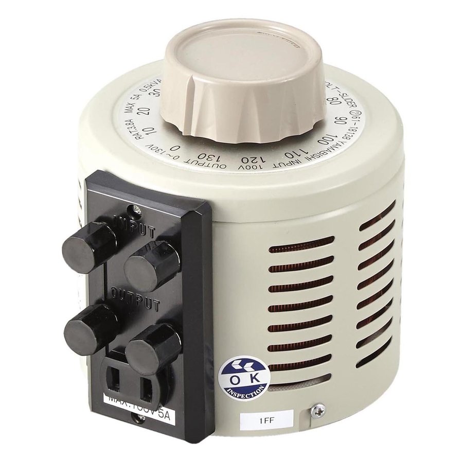 ボルトスライダー 単巻可変変圧器 V-130-5 山菱電機